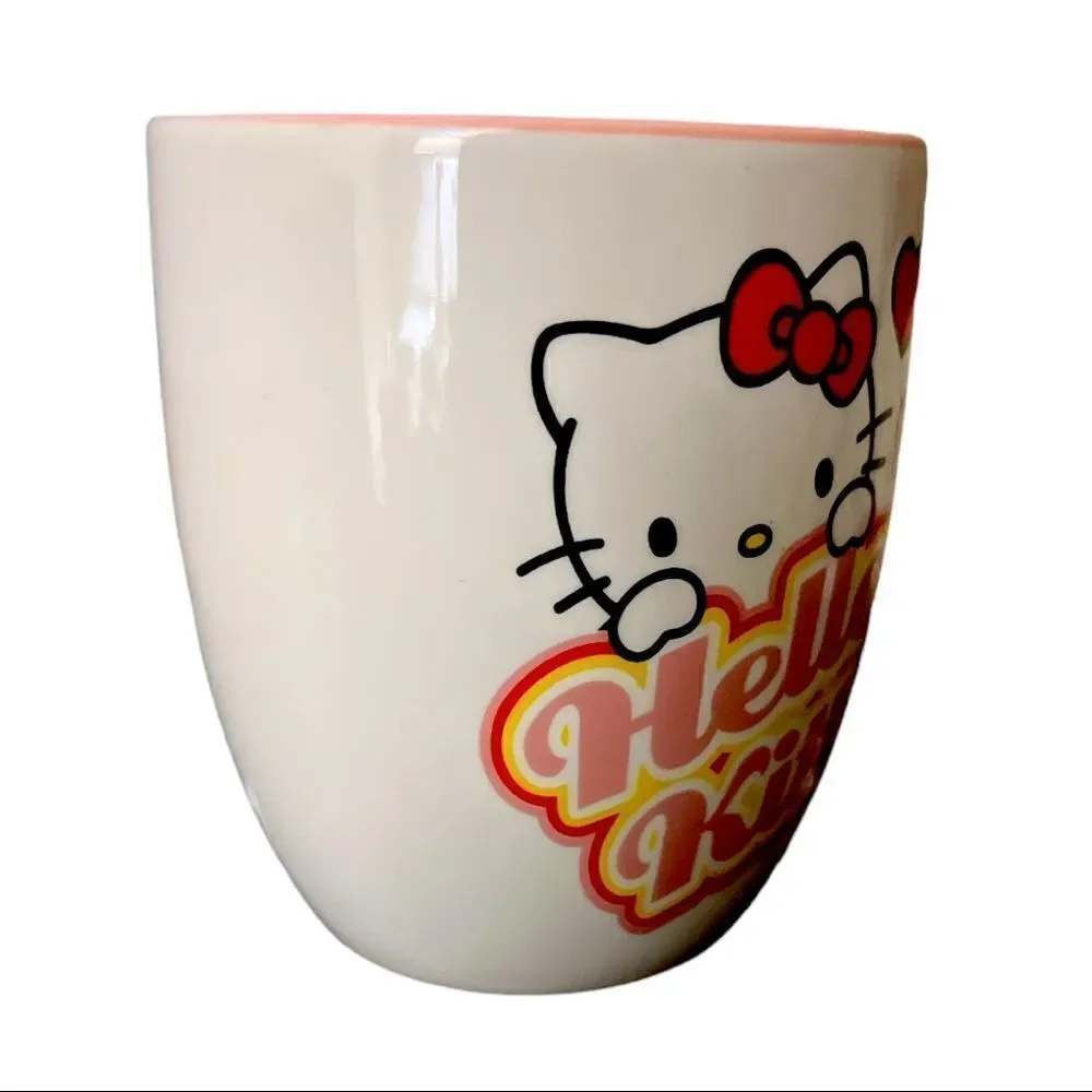 Sanrio Hello Kitty Hearts 18 Ounce Ceramic Mug